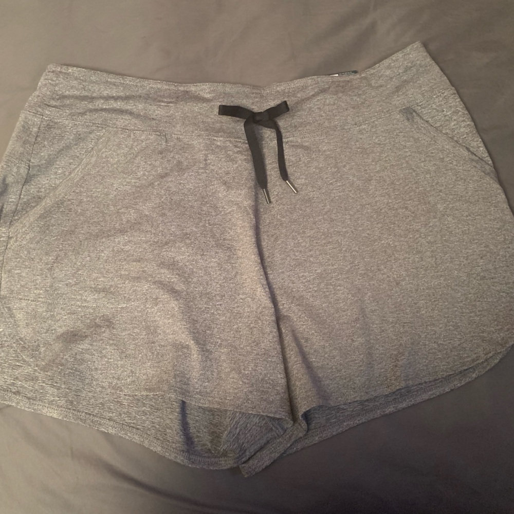 Gray Tek Gear athletic shorts